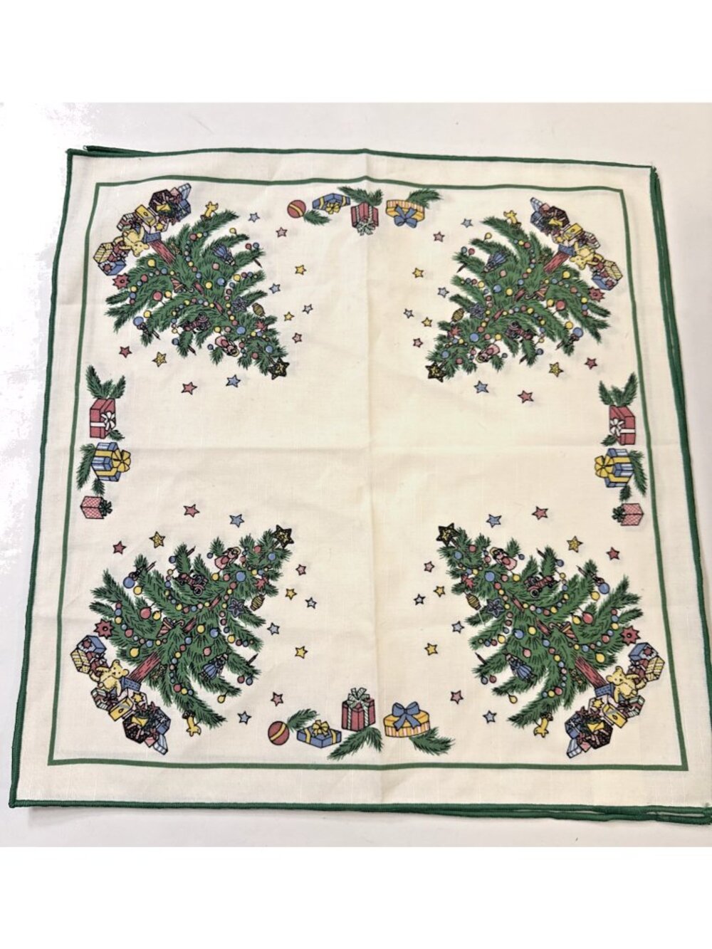 Fallani & Cohn Christmas Tree Napkins Set of Two